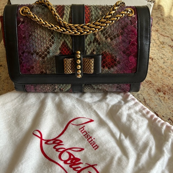 Elegant Multicolor Chain Strap Bag - Picture 2 of 3